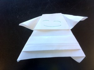 My origami Yoda